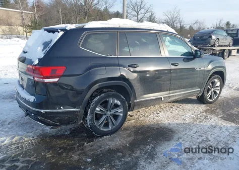 2019 Volkswagen Atlas 3.6L V6 Sel R-Line from USA, damaged, VIN 1V2RR2CA9KC558538